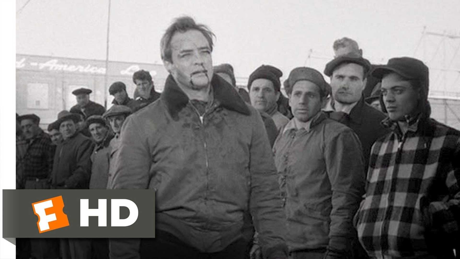 Marlon Brando On The Waterfront Film Scene