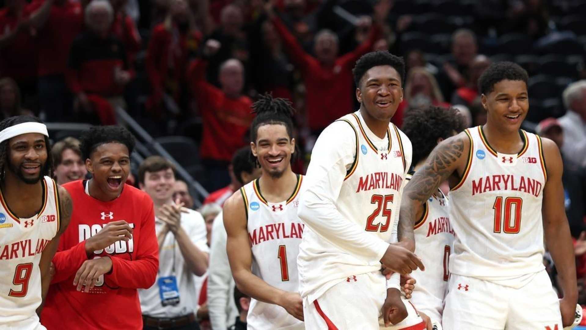 Maryland Terrapins Basketball Team Celebration