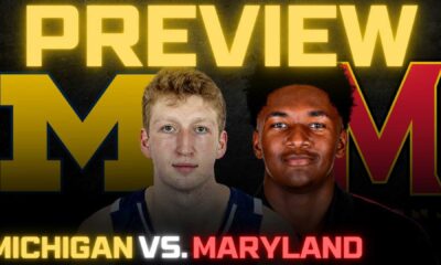 Maryland Vs Michigan Basketball Game