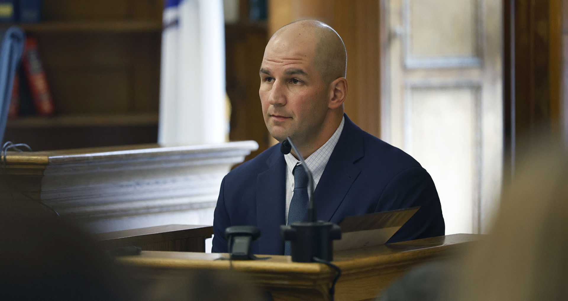 Massachusetts State Police Trooper Michael Proctor Courtroom