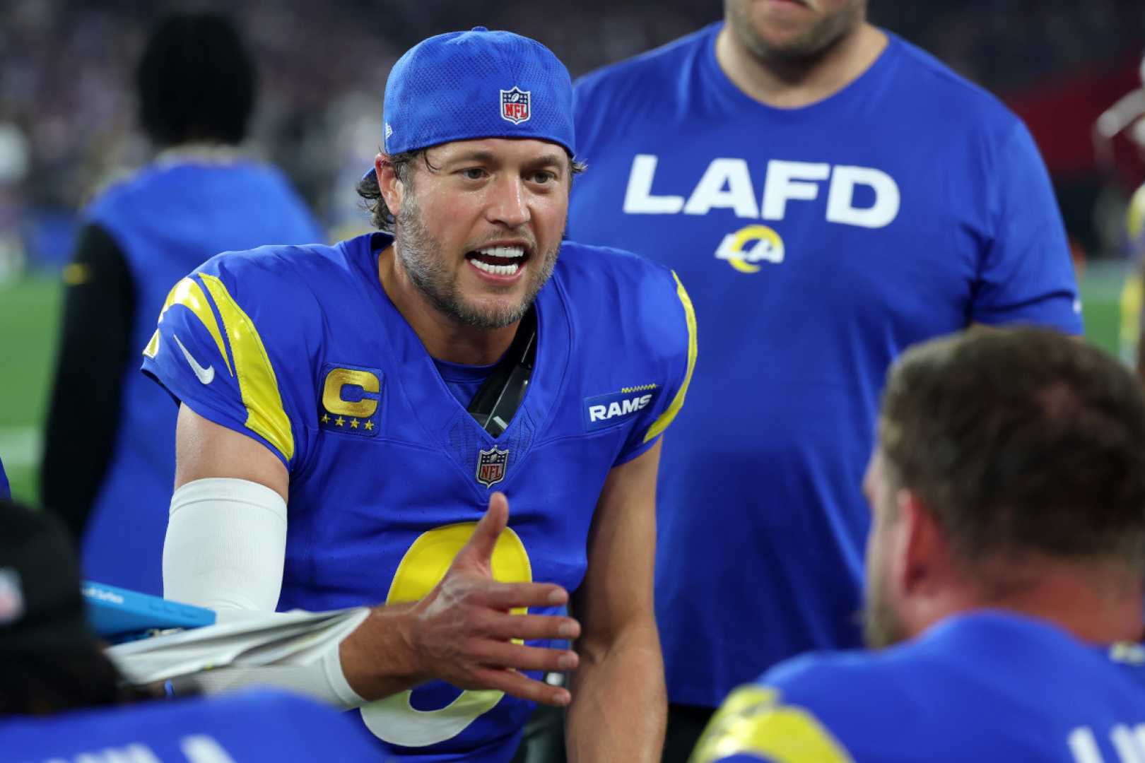 Matthew Stafford Los Angeles Rams Contract Signing