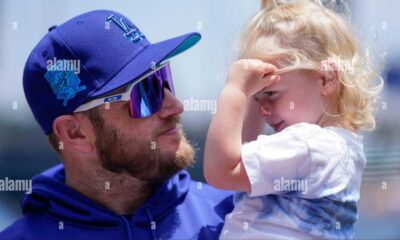 Max Muncy Baseball Player With Family Support