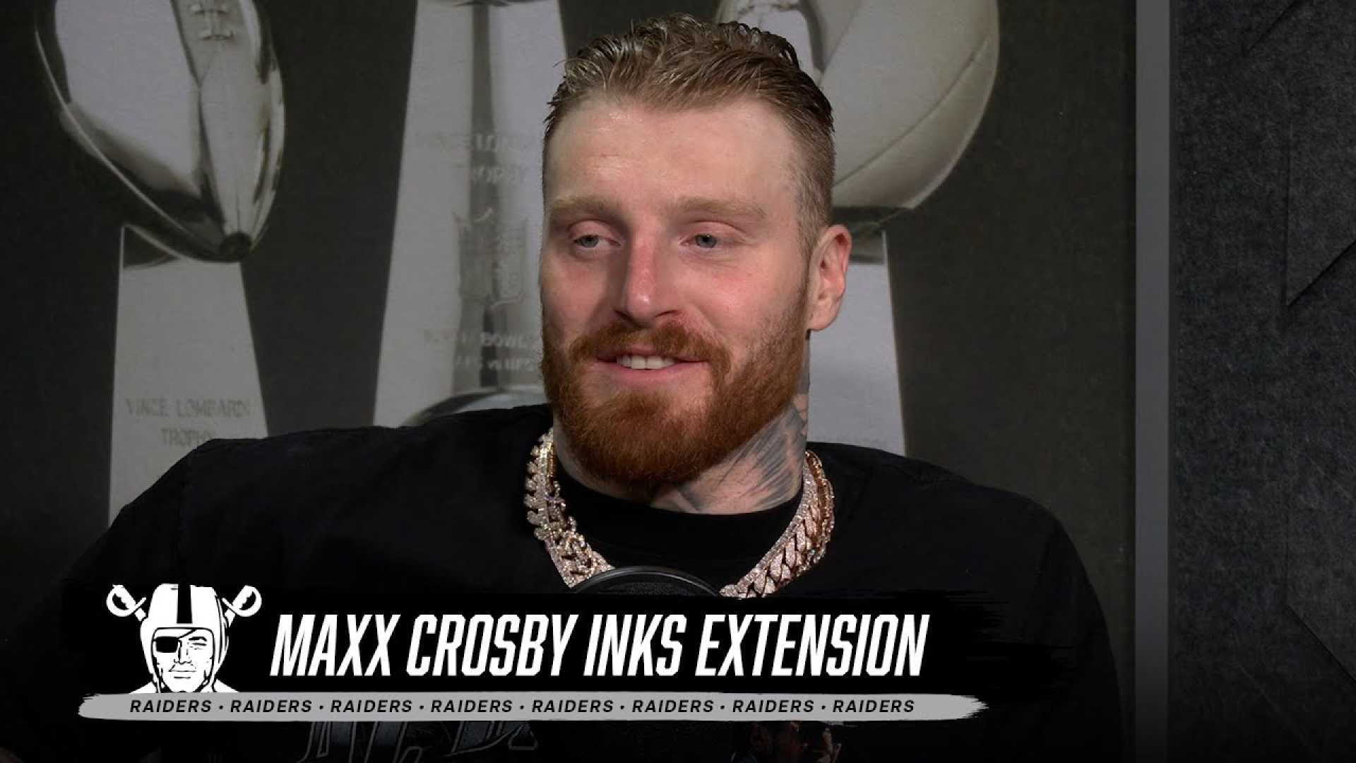 Maxx Crosby Signing Contract Extension Las Vegas Raiders