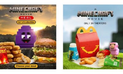 Mcdonald's Minecraft Movie Meal Promotion