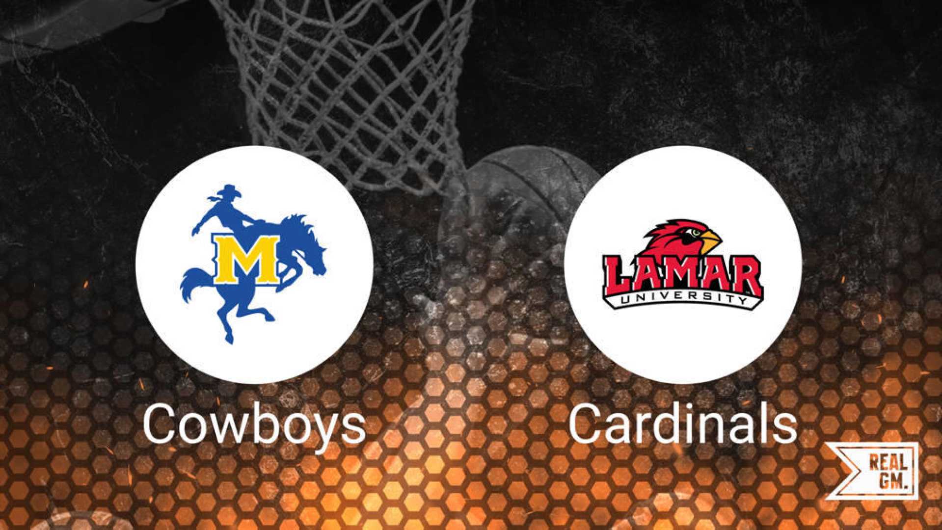 Mcneese Cowboys Vs Lamar Cardinals College Basketball Championship