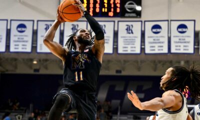 Memphis Tigers Basketball Team In Action