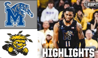 Memphis Tigers Versus Wichita State College Basketball