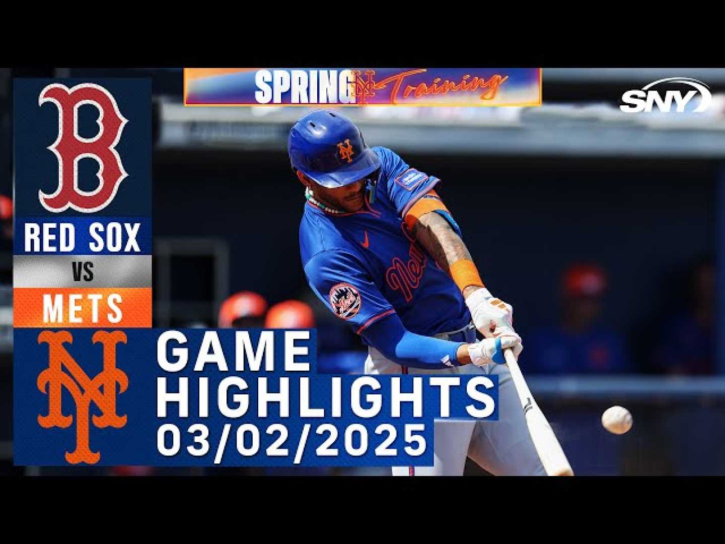 Mets Vs Red Sox Exhibition Game 2025