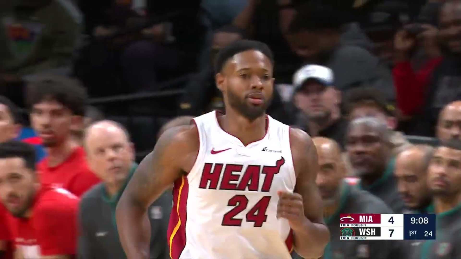 Miami Heat Basketball Haywood Highsmith Game Highlights