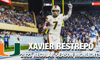 Miami Hurricanes Football, Keon Coleman, Xavier Restrepo Highlights