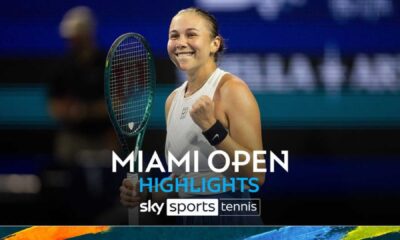 Miami Open Tennis Match Anisimova Andreeva