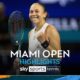 Miami Open Tennis Match Anisimova Andreeva