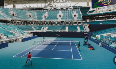 Miami Open Tennis Match Hard Rock Stadium