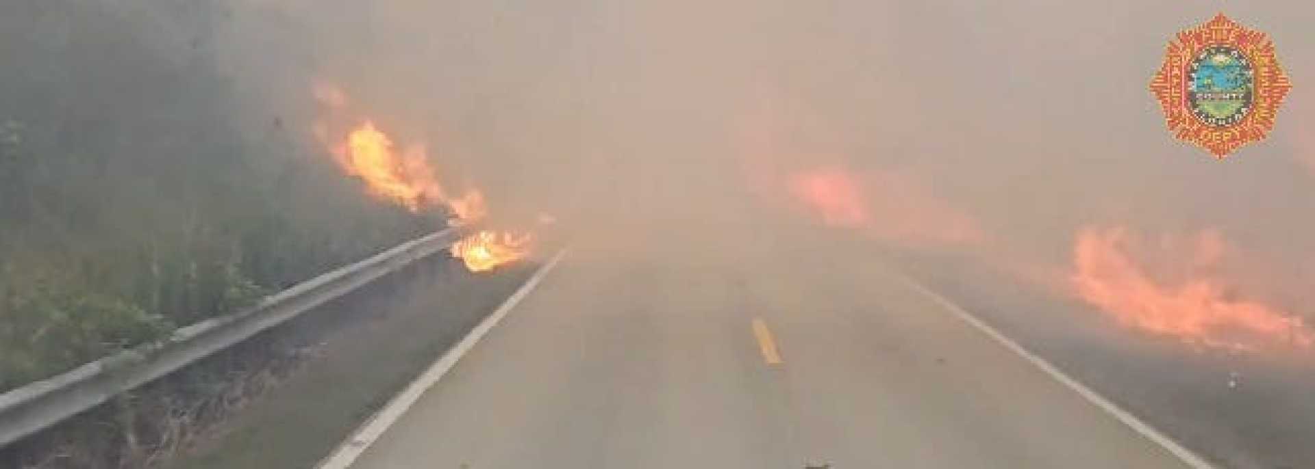 Miami Wildfire Smoke Florida Keys Roads