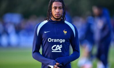 Michael Olise France Football Training