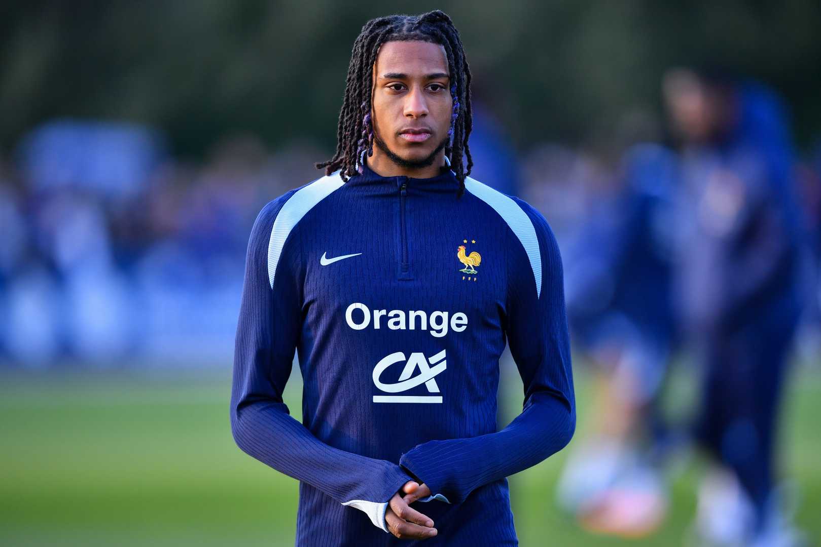 Michael Olise France Football Training