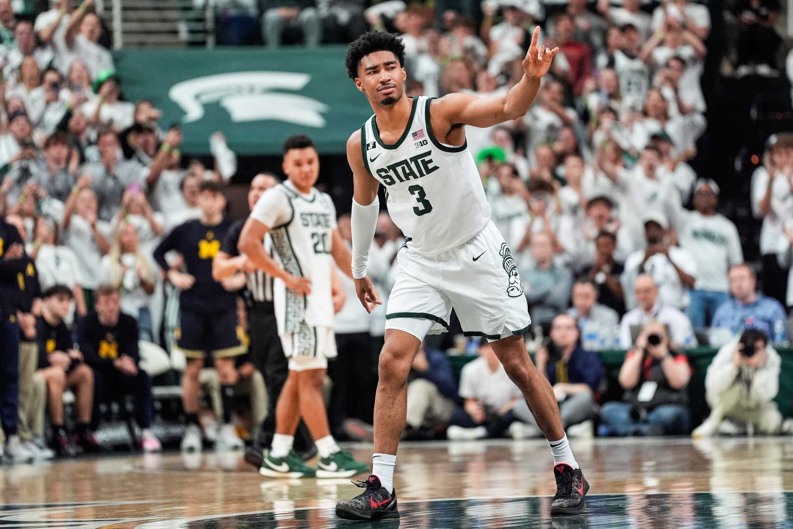 Michigan State Vs Oregon Basketball March 2025