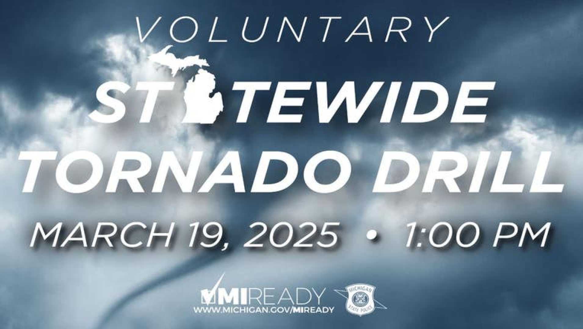 Michigan Tornado Drill March 2025