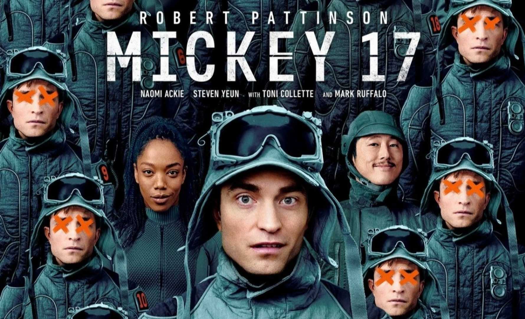 Mickey 17 Movie Poster Robert Pattinson