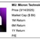 Micron Technology Earnings Report March 2025