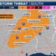 Mid South Severe Weather Forecast March 2025