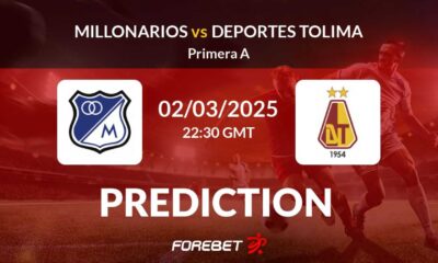 Millonarios Vs Deportes Tolima 2025 Football Match