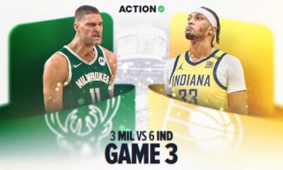 Milwaukee Bucks Vs Indiana Pacers Game Action