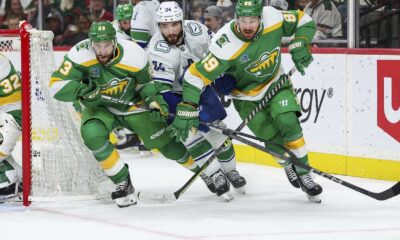 Minnesota Wild Vs Vancouver Canucks Hockey Game