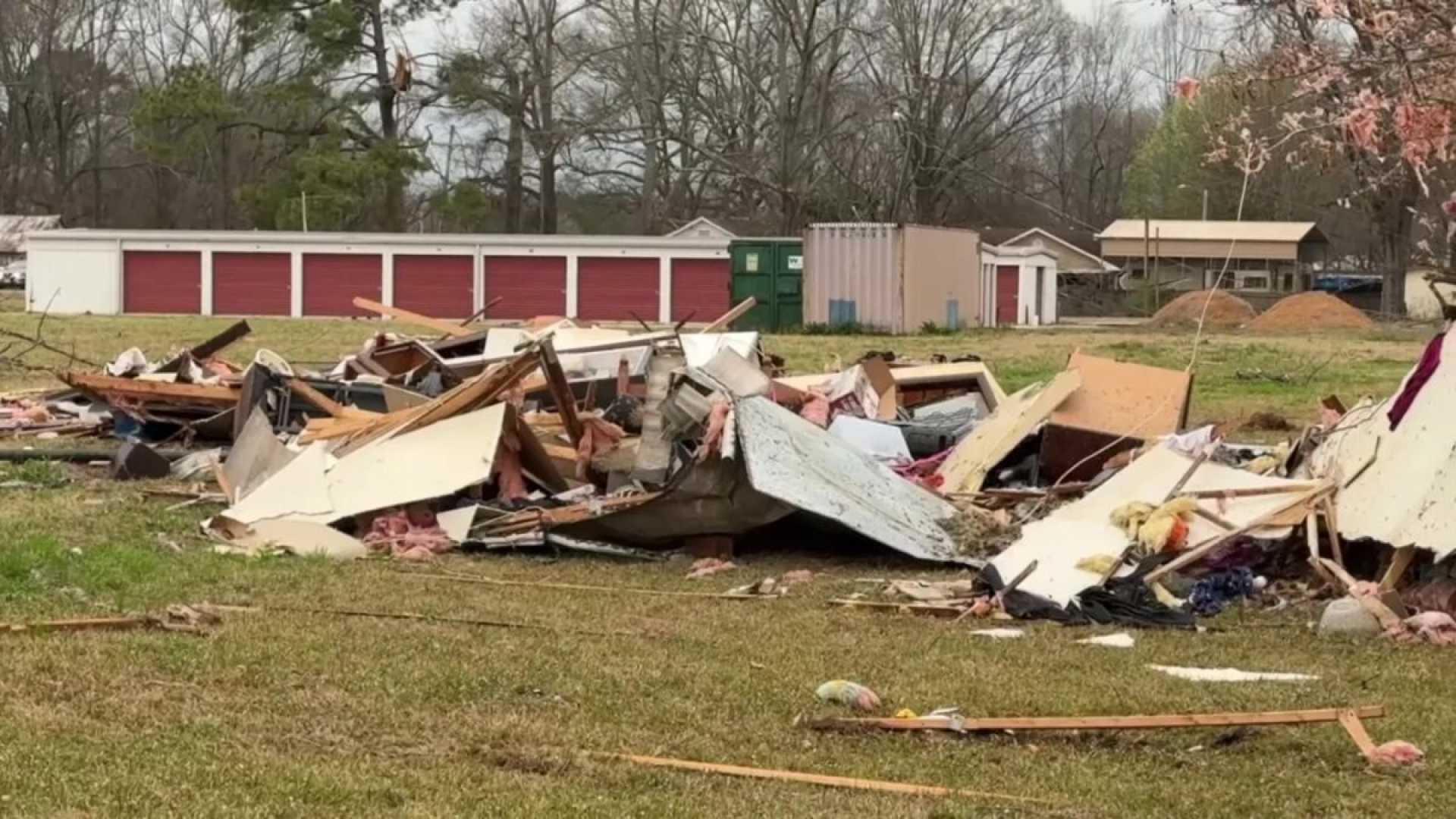 Mississippi Tornado Damage March 2025