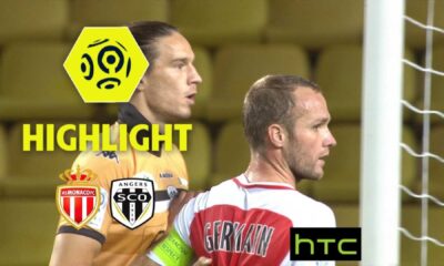 Monaco Angers Ligue 1 Match Highlights Action