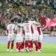 Monaco Football Team Celebrating A Goal