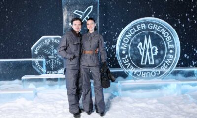 Moncler Fashion Show French Alps Winter Scenery