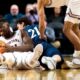 Montana Grizzlies Basketball Team Vs Northern Arizona Lumberjacks