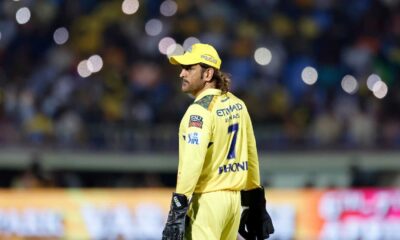 Ms Dhoni Ipl 2025 Cricket Action