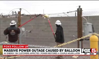 Mylar Balloon Power Outage Nevada