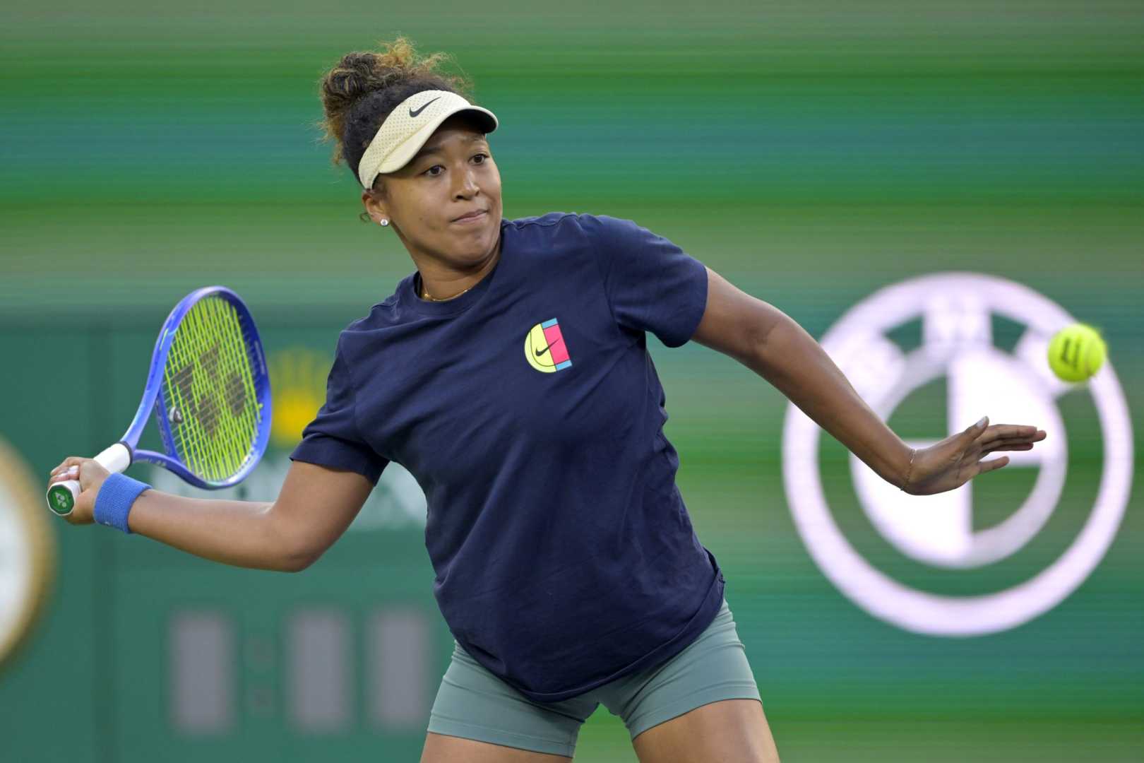 Naomi Osaka Camila Osorio Tennis Match Indian Wells 2025