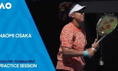 Naomi Osaka Tennis Training Australian Open