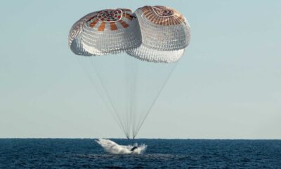 Nasa Crew 9 Astronauts Spacex Dragon Splashdown