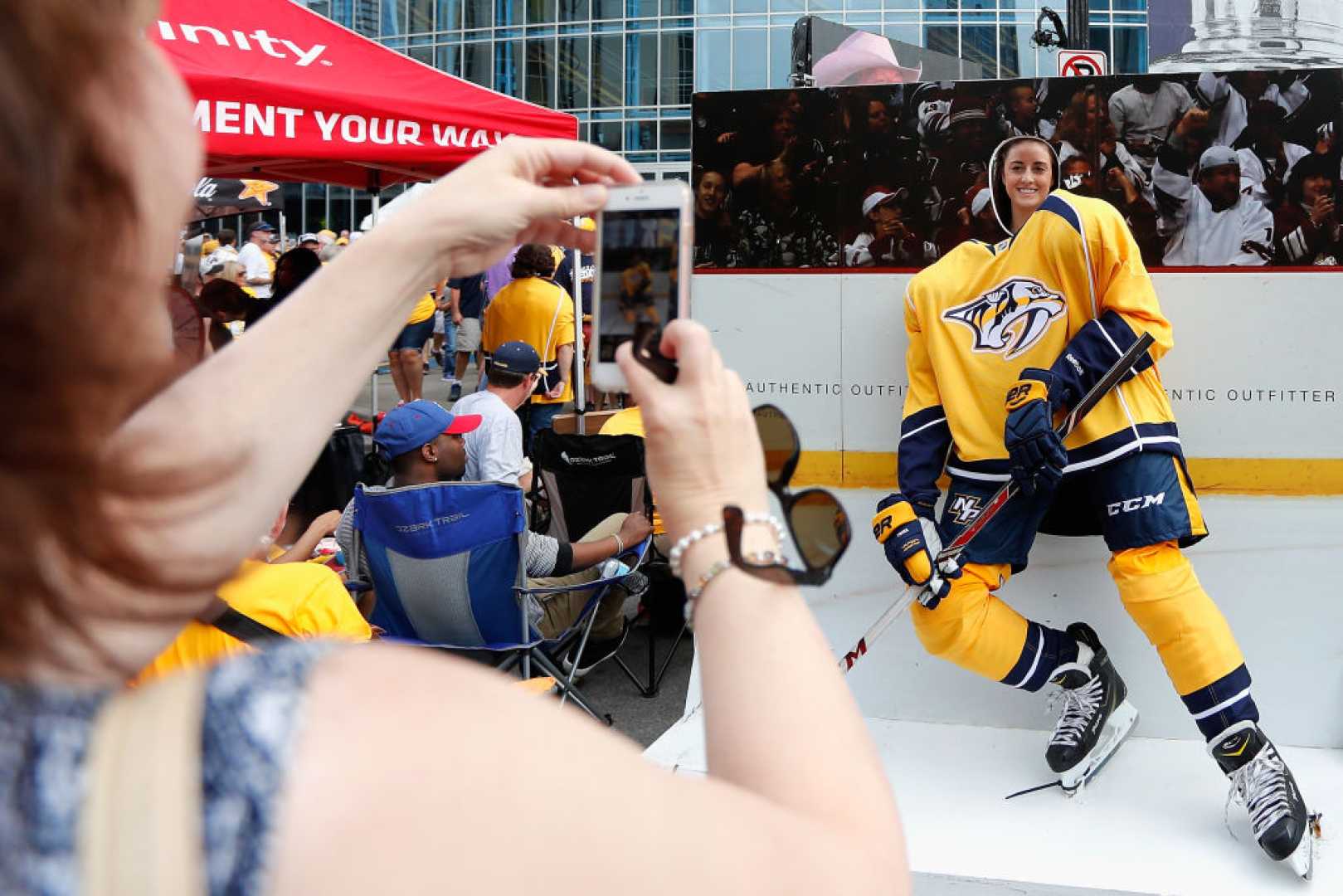 Nashville Predators Celebration Hockey Game