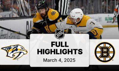 Nashville Predators Vs Boston Bruins Highlights