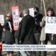 National Visa Center Portsmouth Protest Workers