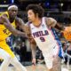 Nba 76ers Vs Pacers Game Action