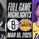 Nba Lakers Nets Game Highlights