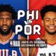 Nba Philadelphia 76ers Portland Trail Blazers Matchup