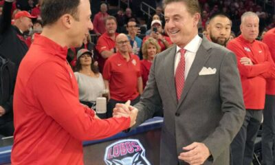 Ncaa Basketball Father Son Duo Pitino