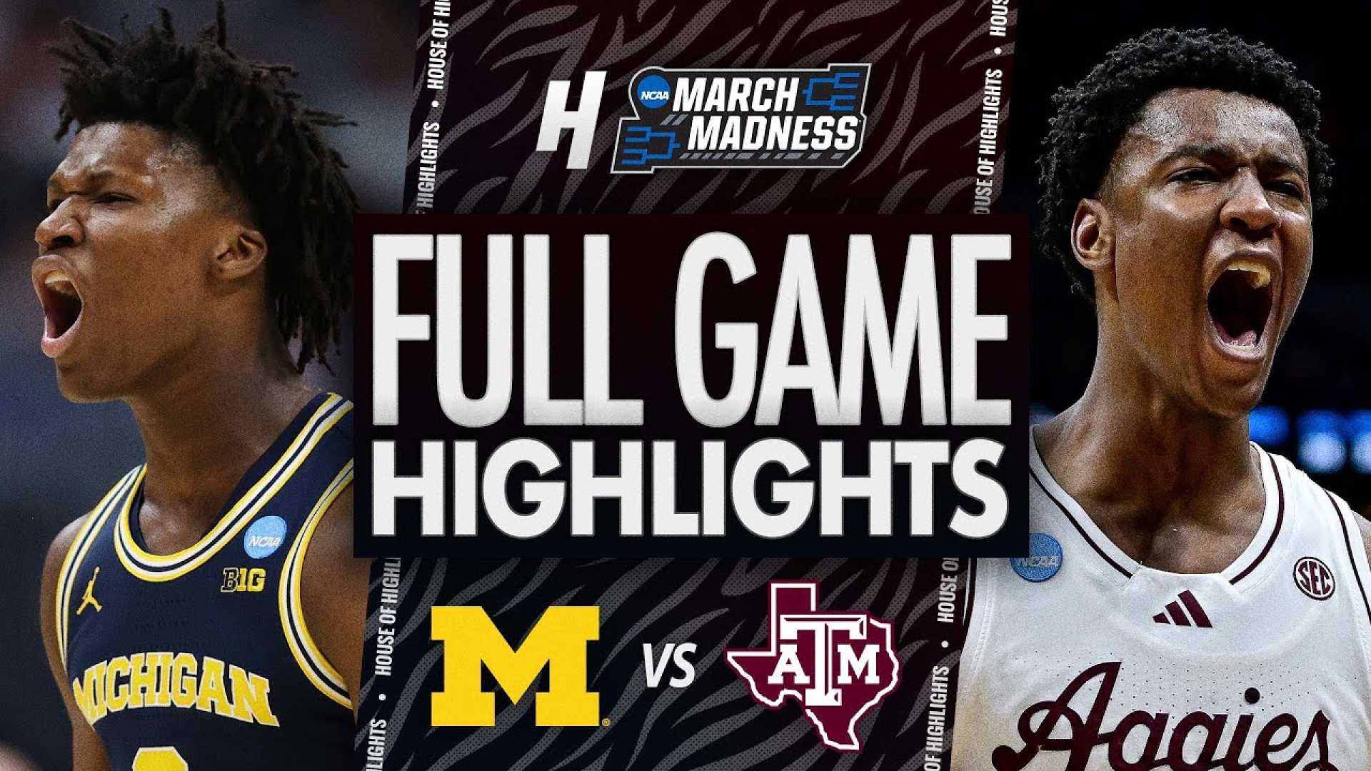 Ncaa Basketball Tournament Highlights March Madness