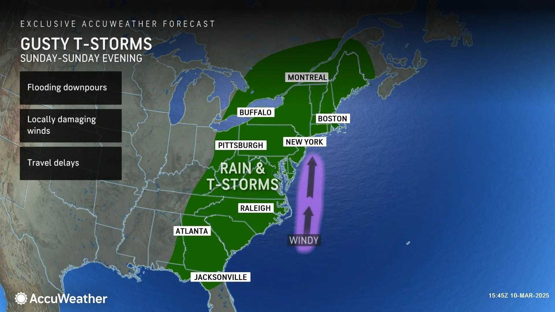 New England Storm Forecast Heavy Rain Wind