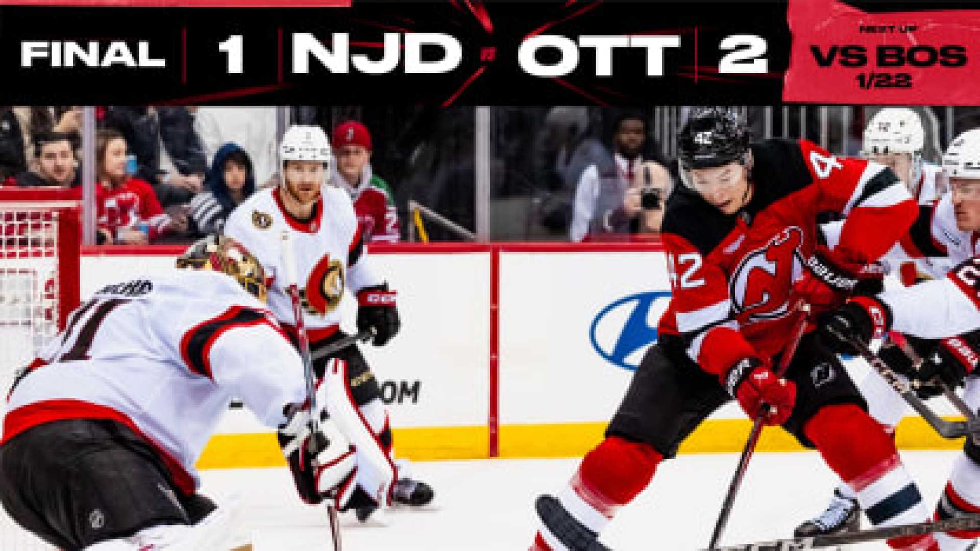 New Jersey Devils Vs Ottawa Senators Game