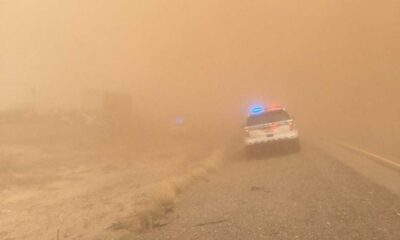 New Mexico Dust Storm Interstate 10