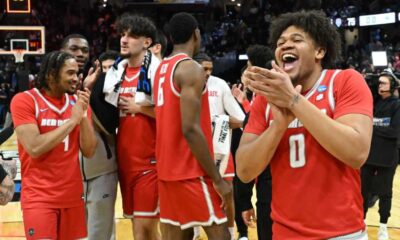 New Mexico Lobos Ncaa Tournament Victory Celebration